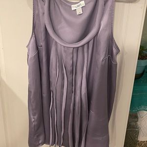 Ann Taylor loft light purple top